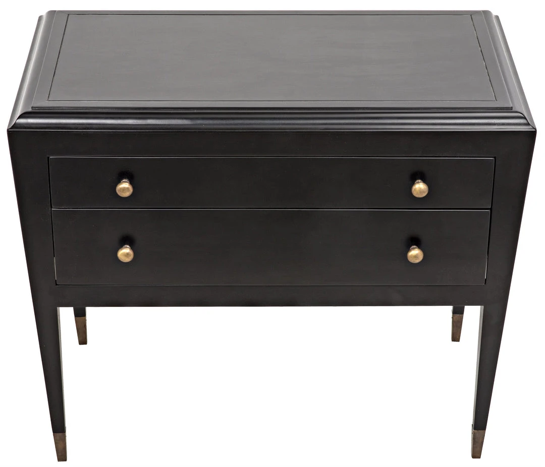 Chests & Cabinets Noir Grant Dresser, Charcoal Finish 5 Chests & Cabinets Noir Grant Dresser, Charcoal Finish