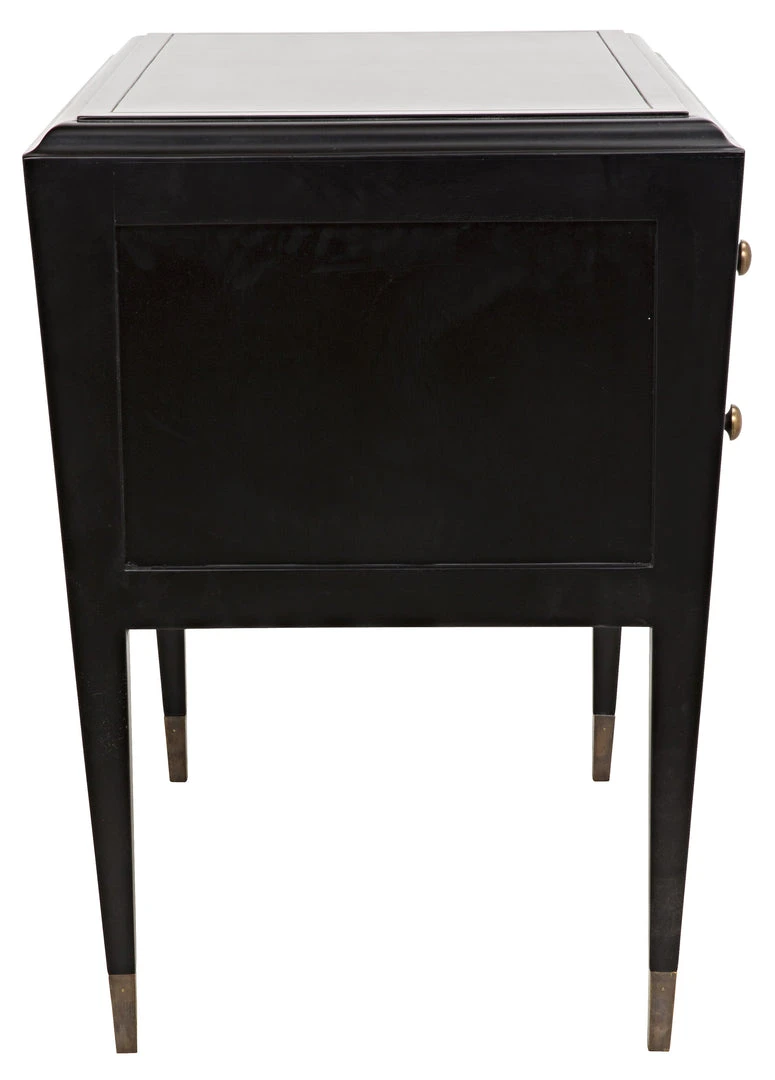 Chests & Cabinets Noir Grant Dresser, Charcoal Finish 6 Chests & Cabinets Noir Grant Dresser, Charcoal Finish