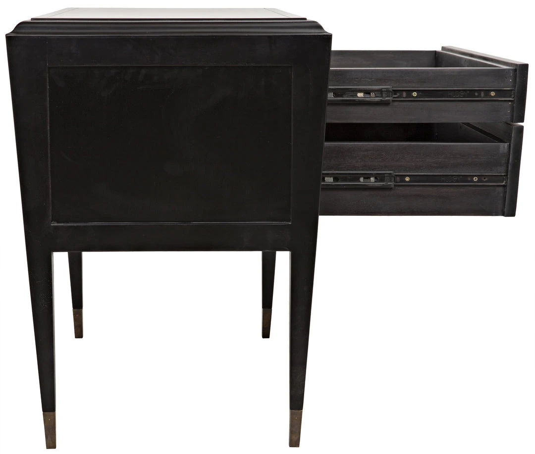 Chests & Cabinets Noir Grant Dresser, Charcoal Finish 7 Chests & Cabinets Noir Grant Dresser, Charcoal Finish