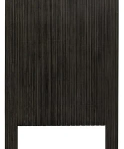 Noir Conrad 6 Drawer Dresser, Pale