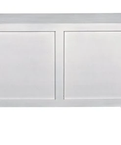 Noir Conrad 6 Drawer Dresser, White Wash Chests & Cabinets