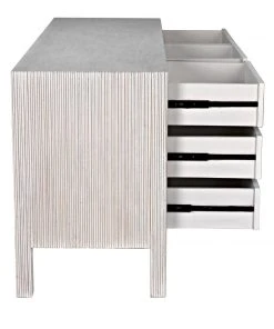 Noir Conrad 9 Drawer Dresser, White Wash Chests & Cabinets 20 Noir Conrad 9 Drawer Dresser, White Wash Chests & Cabinets