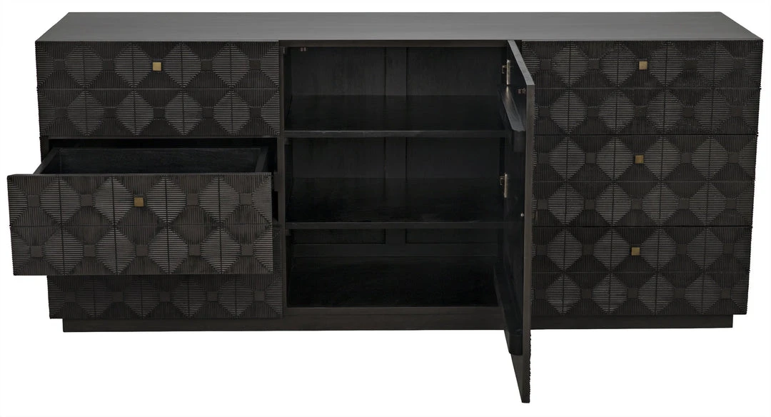 Chests & Cabinets Noir Leon Dresser, Pale 7 Chests & Cabinets Noir Leon Dresser, Pale