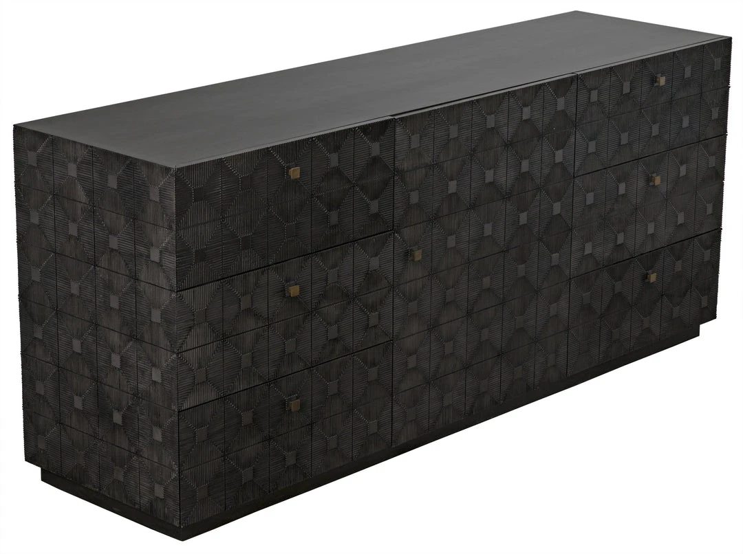 Chests & Cabinets Noir Leon Dresser, Pale 9 Chests & Cabinets Noir Leon Dresser, Pale