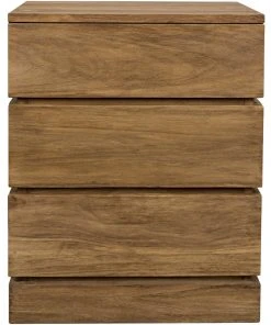 Chests & Cabinets Noir Monolith Dresser, Distressed Teak