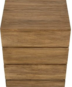 Chests & Cabinets Noir Monolith Dresser, Distressed Teak