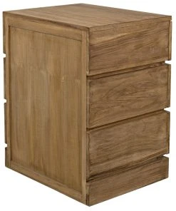 Chests & Cabinets Noir Monolith Dresser, Distressed Teak