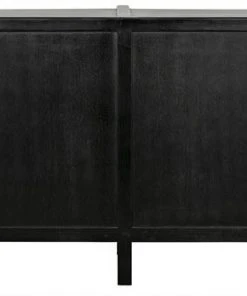 Noir Hampton 6 Drawer Dresser, Hand Rubbed Black 21 Noir Hampton 6 Drawer Dresser, Hand Rubbed Black