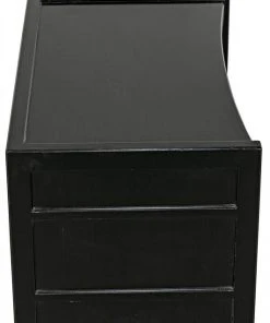 Noir Hampton 6 Drawer Dresser, Hand Rubbed Black 20 Noir Hampton 6 Drawer Dresser, Hand Rubbed Black