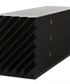 BEDROOM Noir Hikaru Dresser, Hand-Rubbed Black