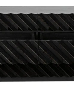 BEDROOM Noir Hikaru Dresser, Hand-Rubbed Black