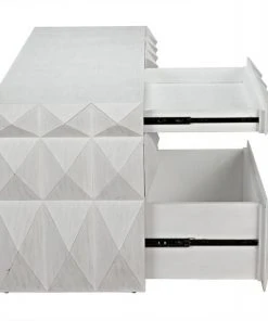 Noir Allegra Dresser, White Wash BEDROOM