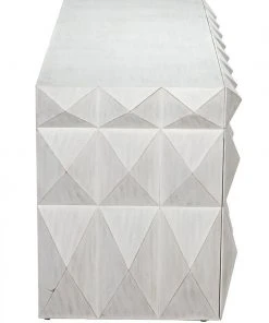 Noir Allegra Dresser, White Wash BEDROOM