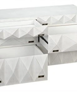 Noir Allegra Dresser, White Wash BEDROOM