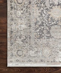 Loloi Gemma Power Loomed Charcoal / Sand Rug RUGS