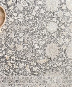 Loloi Gemma Power Loomed Charcoal / Sand Rug RUGS