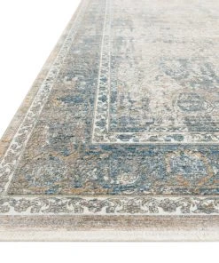 Loloi Gemma Power Loomed Sky / Ivory Rug