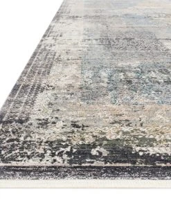 Loloi Gemma Power Loomed Charcoal / Multi Rug