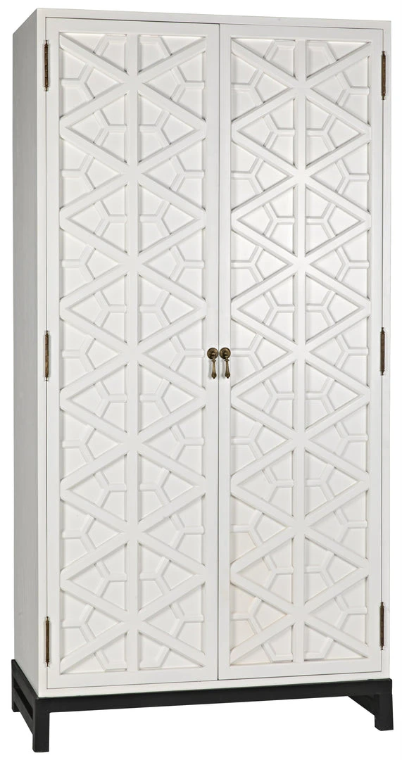 Noir Maharadshcha Hutch, Solid White 4 Noir Maharadshcha Hutch, Solid White