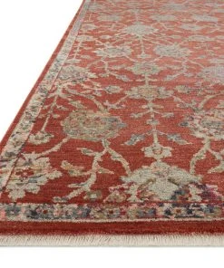 Loloi Giada Power Loomed Red / Multi Rug RUGS