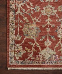 Loloi Giada Power Loomed Red / Multi Rug RUGS