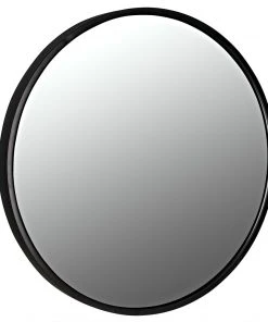 DECOR Noir Rani Mirror, Black Metal