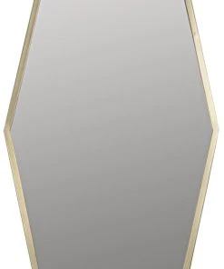 Noir Parsifal Mirror, Antique Brass DECOR