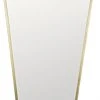 DECOR Noir Juliet Mirror, Antique Brass