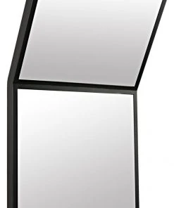 DECOR Noir Lazo Mirror, Black Metal