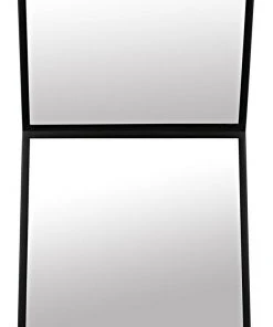 DECOR Noir Lazo Mirror, Black Metal 12 DECOR Noir Lazo Mirror, Black Metal