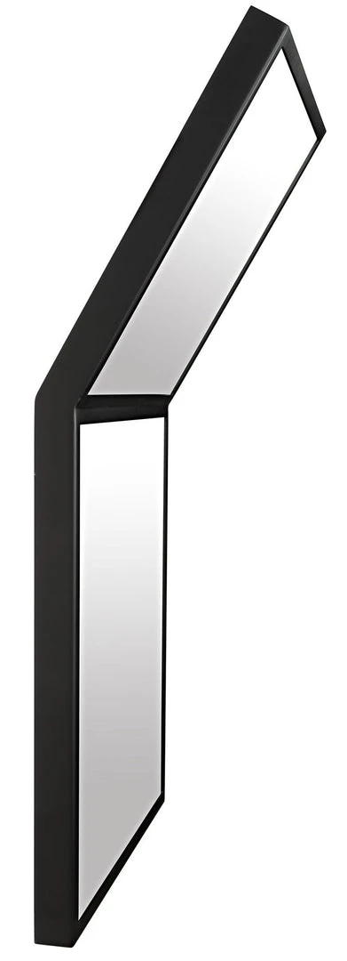 DECOR Noir Lazo Mirror, Black Metal 8 DECOR Noir Lazo Mirror, Black Metal