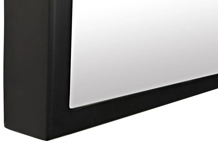 DECOR Noir Lazo Mirror, Black Metal 10 DECOR Noir Lazo Mirror, Black Metal