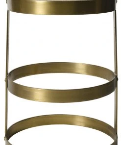 Bar & Counter Stools Noir Dior Counter Stool, Antique Brass