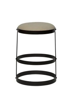 Bar & Counter Stools Noir Dior Counter Stool, Black Metal