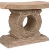 Benches, Ottomans & Poufs Noir Nova Stool, Distressed Mindi 1 Benches, Ottomans & Poufs Noir Nova Stool, Distressed Mindi