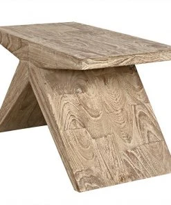 Benches, Ottomans & Poufs Noir Anais Stool, Distressed Mindi