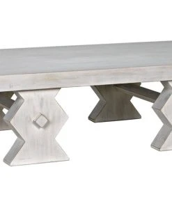 Noir Suzu Coffee Table, White Wash LIVING ROOM