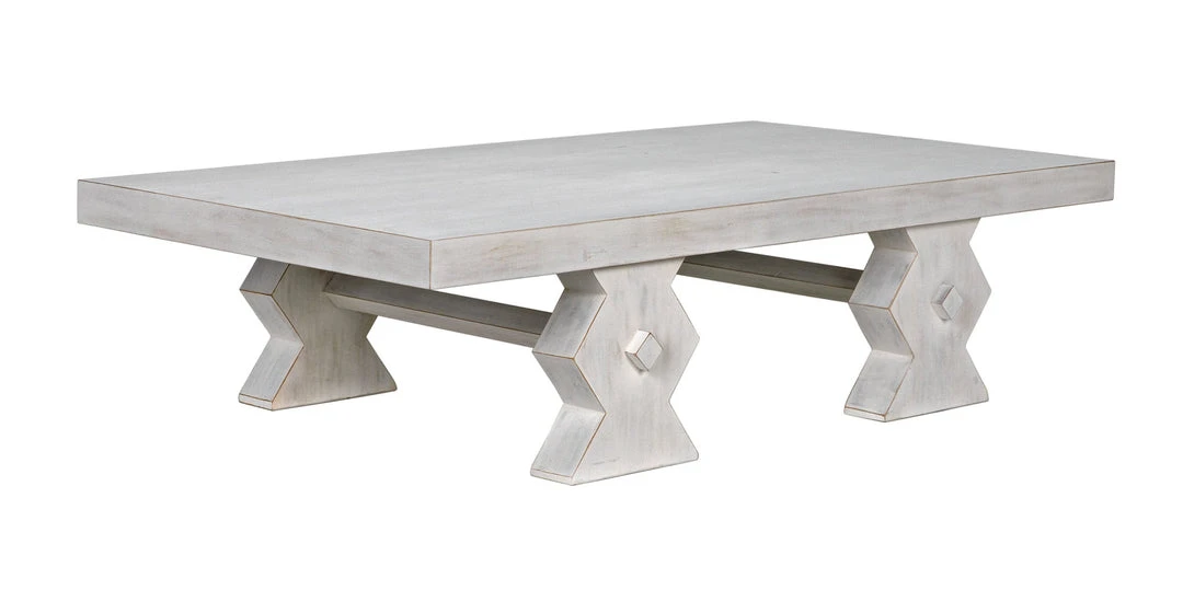 Noir Suzu Coffee Table, White Wash LIVING ROOM 7 Noir Suzu Coffee Table, White Wash LIVING ROOM