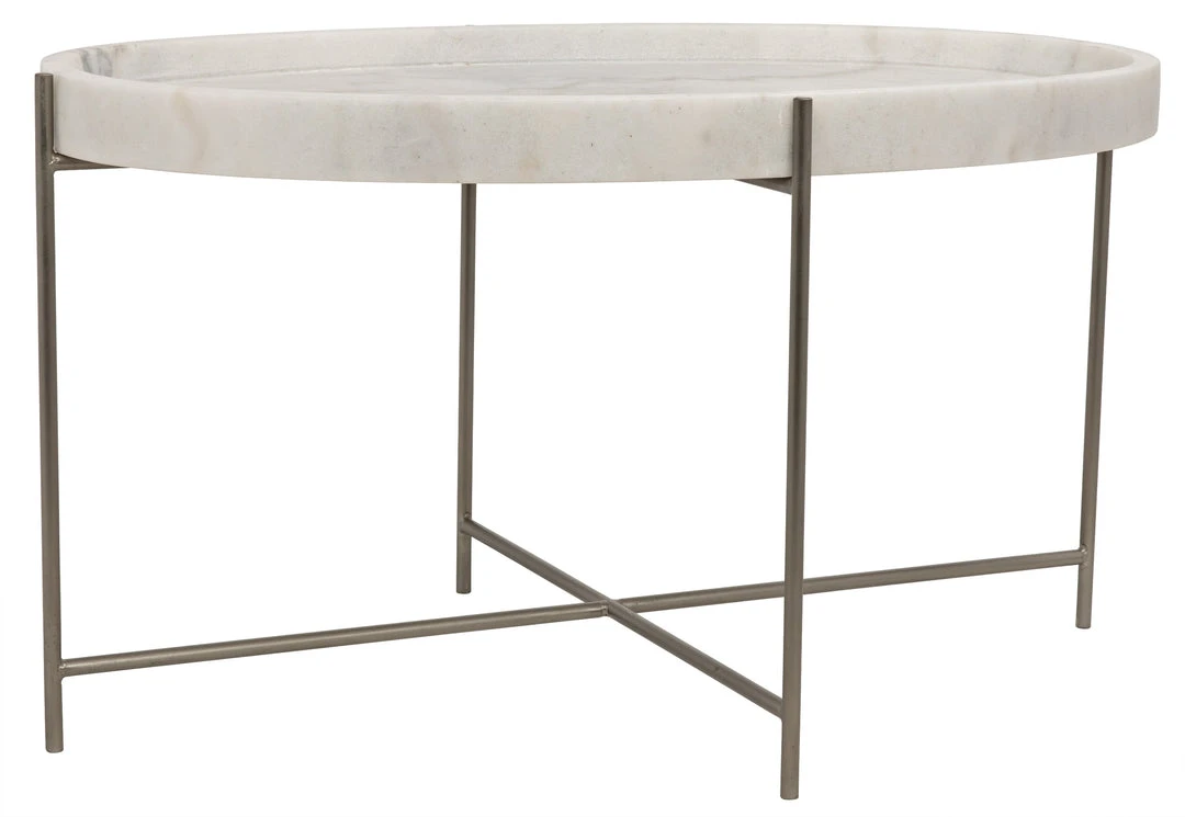Noir Che Cocktail Table, Antique Silver, Metal And Stone LIVING ROOM 3 Noir Che Cocktail Table, Antique Silver, Metal And Stone LIVING ROOM