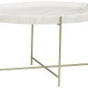 Noir Che Cocktail Table, Antique Brass, Metal And Stone 2 Noir Che Cocktail Table, Antique Brass, Metal And Stone