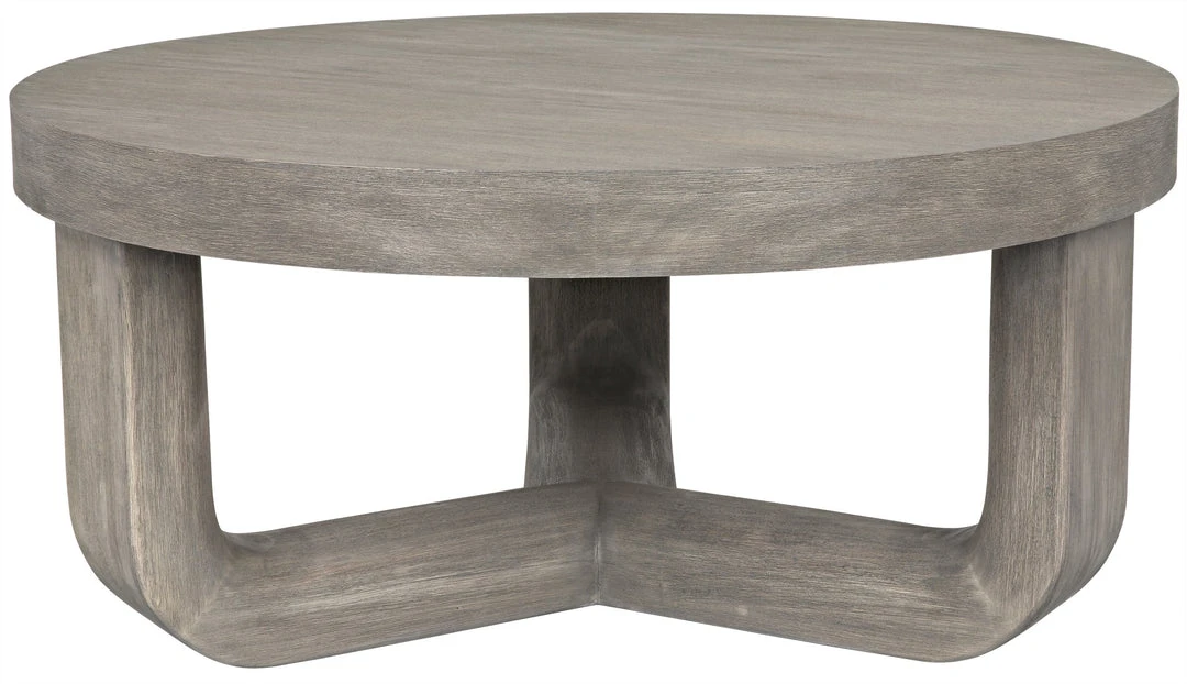 Noir Joel Coffee Table, Distressed Grey 3 Noir Joel Coffee Table, Distressed Grey