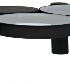 Noir Trypo Coffee Table, Black Metal LIVING ROOM