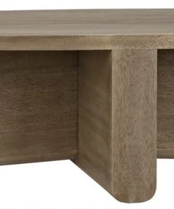 LIVING ROOM Noir Bast Coffee Table, Washed Walnut