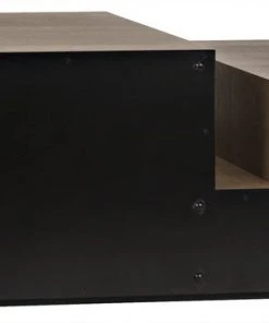 Noir Nido Coffee Table, Black Metal