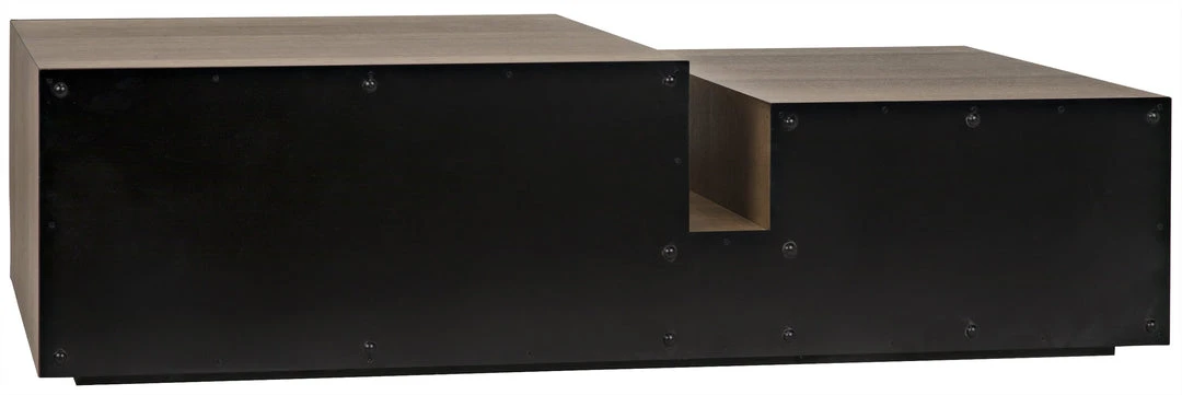 Noir Nido Coffee Table, Black Metal 3 Noir Nido Coffee Table, Black Metal