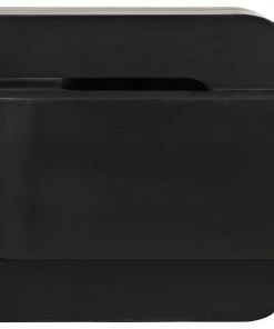 Noir Nodum Accent Table, Black Metal Side & End Tables