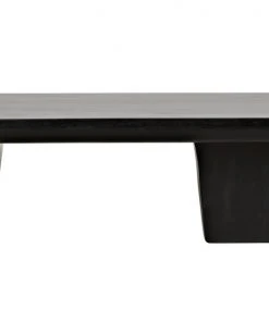 LIVING ROOM Noir Ward Coffee Table, Hand Rubbed Black