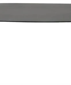Noir Minerva Coffee Table, Black Metal