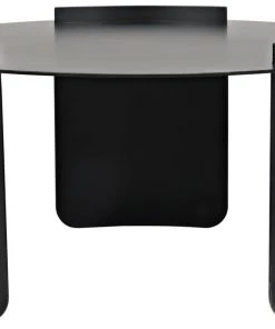 LIVING ROOM Noir Thor Coffee Table, Black Metal