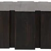 LIVING ROOM Noir Royce Coffee Table, Ebony Walnut